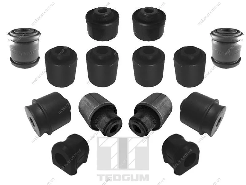 <strong>Ремкомплект важеля (сайлентблоки, втулки) TEDGUM 00678699 (фото 1)</strong>