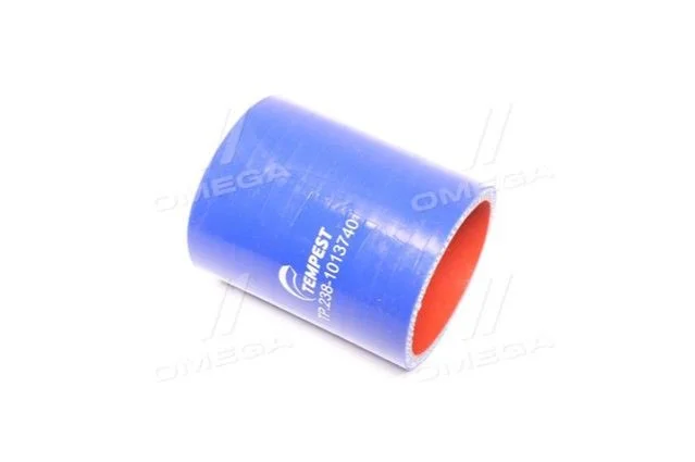 <strong>Патрубок МАЗ теплообмінника d=55мм L=80мм силікон TEMPEST 238-1013740 (фото 1)</strong>