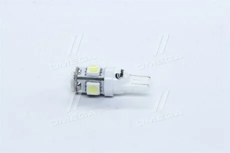 Лампа LED б / ц габарит і панель приладів T10-5SMD W2.1x9.5d 12V WHITE <>... для TEMPEST Tmp-14T10-12V фото товару