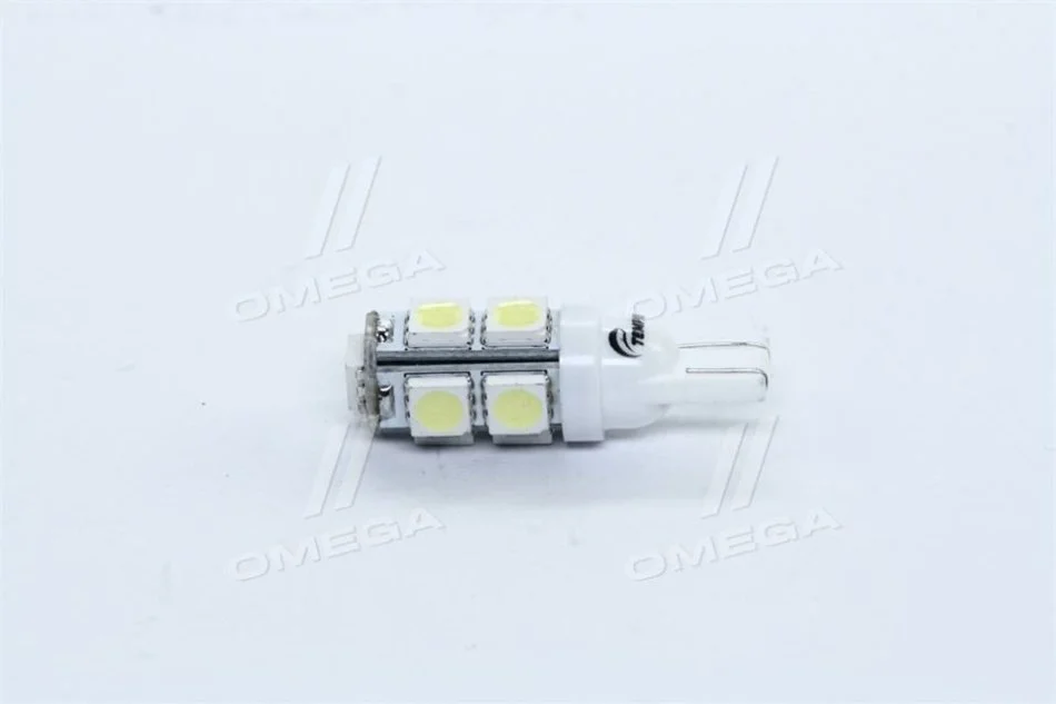 <strong>Лампа LED б / ц габарит і панель приладів T10 9SMD W5W 12V WHITE <> TEMPEST Tmp-15T10-12V (фото 1)</strong>