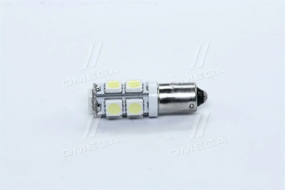 <strong>Лампа LED габарит, посветка панелі приладів T8-03 9SMD (розмір 5050) T4W (BA9s) білий 24V <> TEMPEST Tmp-34T8-24V (фото 1)</strong>