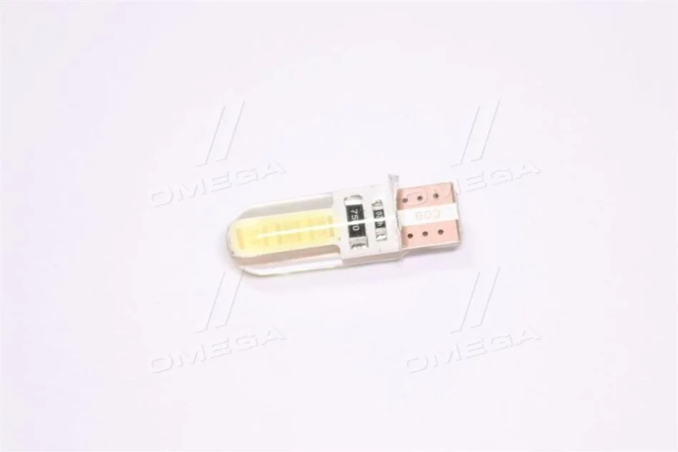 <strong>Лампа LED б/ц габарит,панель приладів, салон 12V T10 (W5W) W2.1x9.5D 2COB WHITE <> TEMPEST Tmp-L11187 (фото 1)</strong>