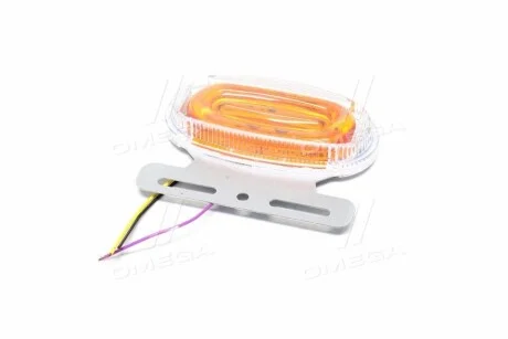 Ліхтар габаритний (жовтий) 9D LED 24V (з поворотом, що біжить, підсвічуванням борту) для TEMPEST TP 97-27-97 фото товару