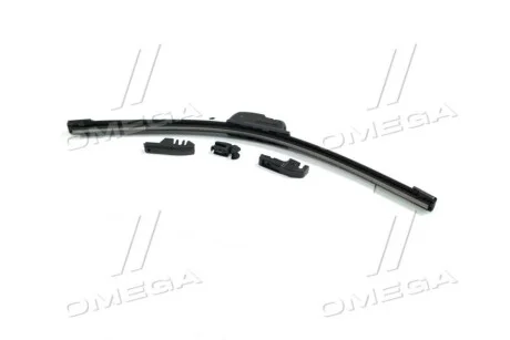 Щітка склоочисника безкаркасна 16"/400мм. (4 коннектора) <Tempest> для TEMPEST TPS-16FL фото товару