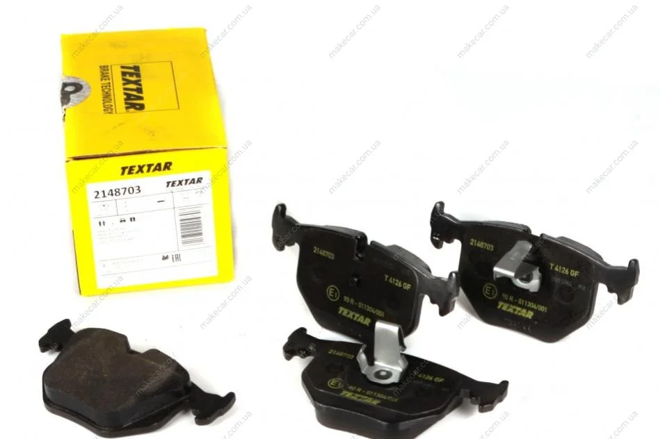 <strong>Тормозные колодки дисковые TEXTAR 2148703 (фото 1)</strong>