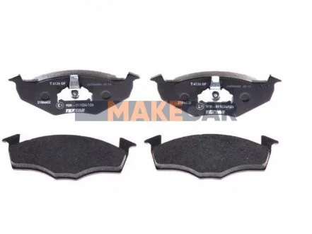 Тормозные колодки дисковые для Volkswagen, Seat TEXTAR 2186602 фото товара