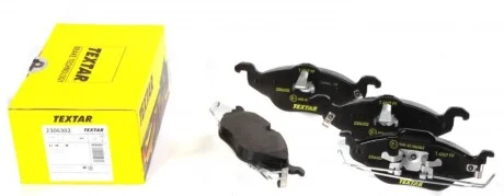 Гальмівні колодки дискові для Opel, Vauxhall TEXTAR 2306302 фото товару