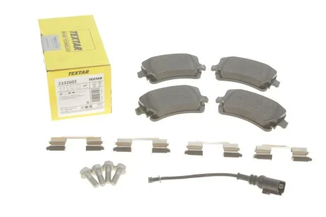 Гальмівні колодки дискові для Volkswagen, Audi, Dacia, Alfa Romeo TEXTAR 2332602 фото товару