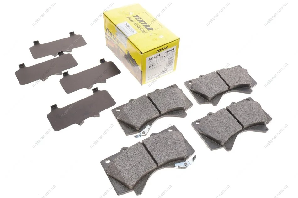 <strong>Гальмівні колодки дискові TEXTAR 2438601 (фото 1)</strong>
