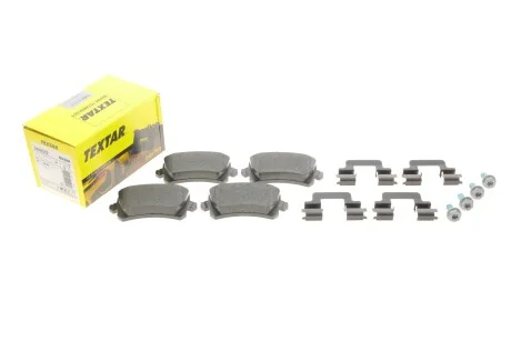 Гальмівні колодки дискові для Skoda, Volkswagen, Seat, Audi TEXTAR 2448302 фото товару