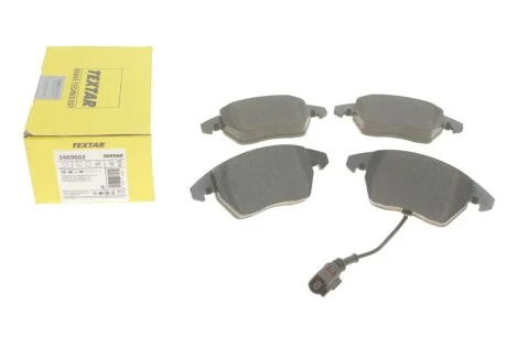 Гальмівні колодки дискові для Volkswagen, Seat, Skoda, Audi TEXTAR 2469602 фото товару
