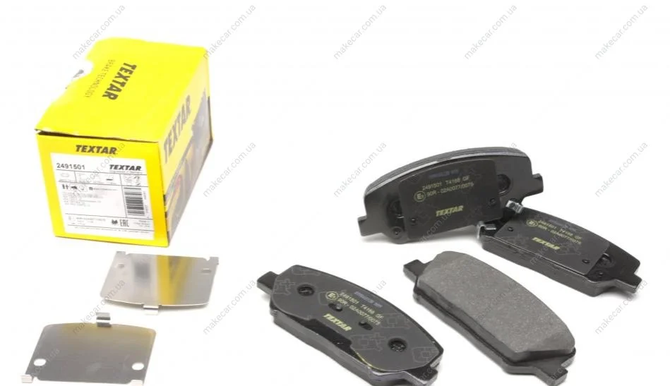 <strong>Гальмівні колодки дискові TEXTAR 2491501 (фото 1)</strong>