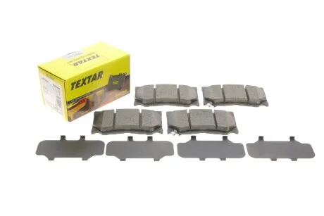 Комплект гальмівних колодок для Infiniti, Nissan TEXTAR 2499401 фото товару
