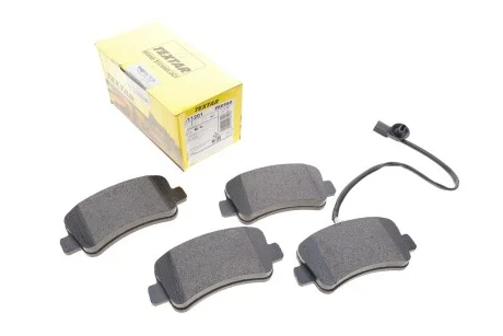 Гальмівні колодки дискові для Nissan, Renault, Opel TEXTAR 2511201 фото товару