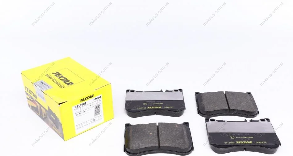 <strong>Гальмівні колодки дискові TEXTAR 2517903 (фото 1)</strong>