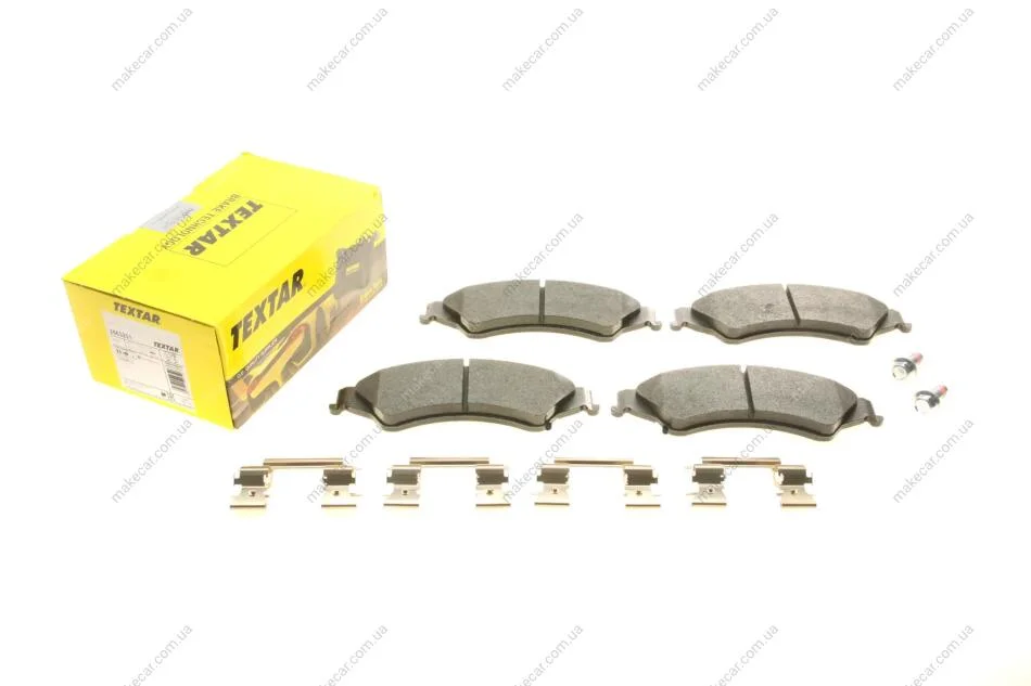 <strong>Гальмівні колодки дискові TEXTAR 2563201 (фото 1)</strong>