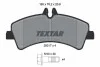 <strong>DB Тормозные колодки задн. Sprinter 06- 4-6t TEXTAR 2921702 (фото 2)</strong>