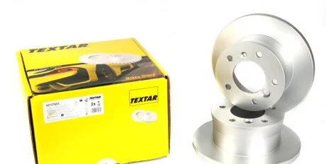 Диск гальмівний для Mercedes, Volkswagen TEXTAR 92137603 фото товару