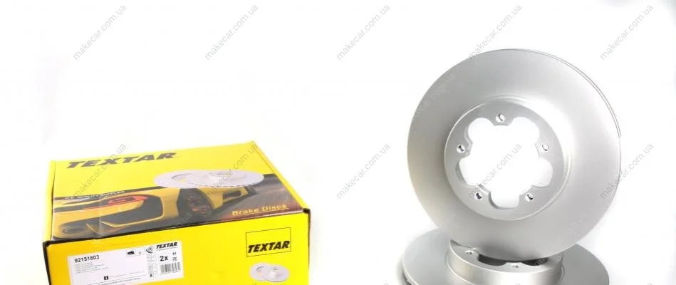 <strong>Диск гальмівний TEXTAR 92151803 (фото 1)</strong>