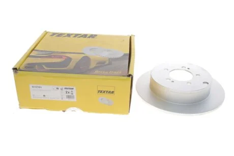 Диск гальмівний для Dodge, Jeep, Mitsubishi, Chrysler TEXTAR 92167003 фото товару