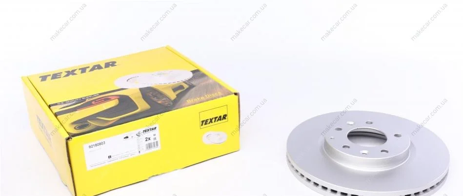 <strong>Диск гальмівний TEXTAR 92180803 (фото 1)</strong>