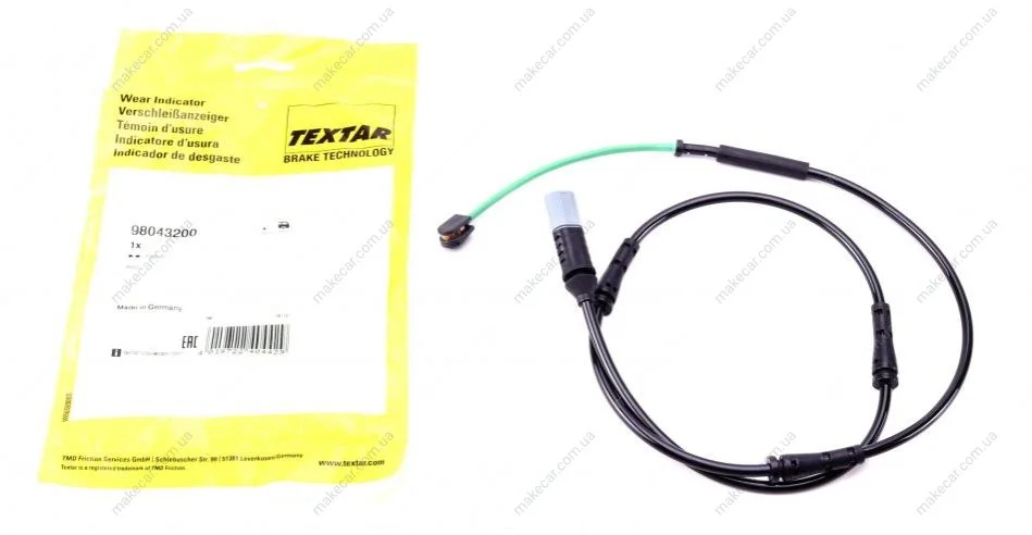 <strong>Датчик зносу гальмівних колодок TEXTAR 98043200 (фото 1)</strong>