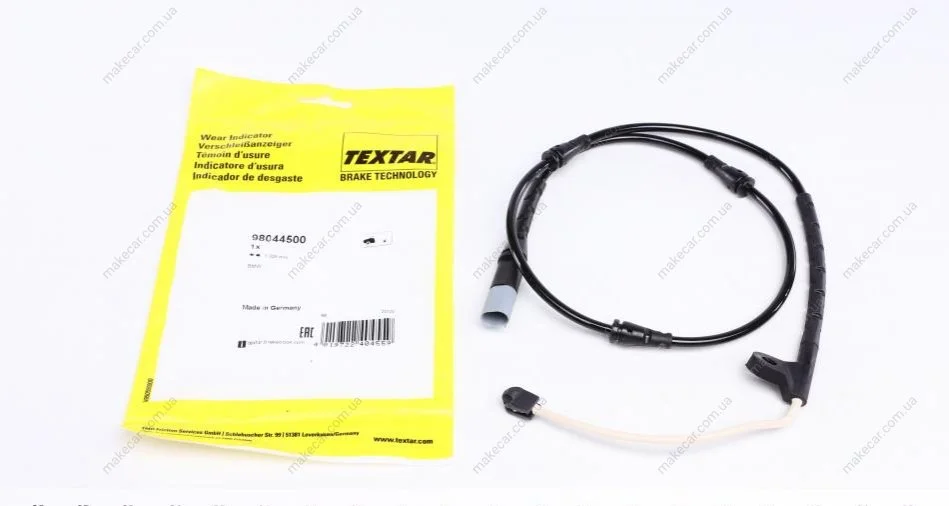 <strong>Датчик зносу гальмівних колодок TEXTAR 98044500 (фото 1)</strong>