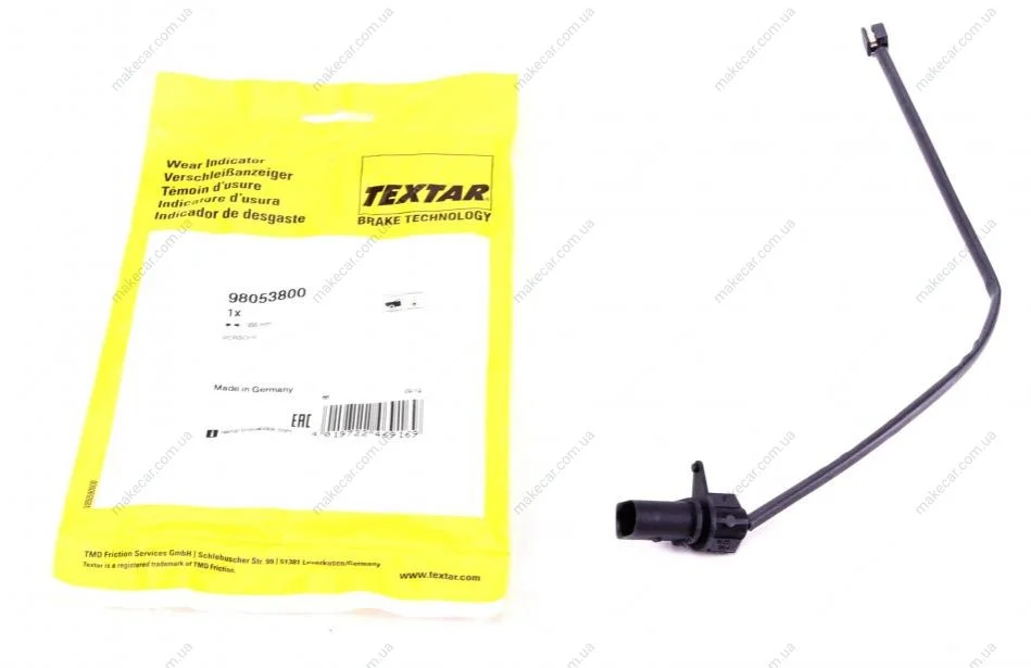 <strong>Датчик зносу гальмівних колодок TEXTAR 98053800 (фото 1)</strong>