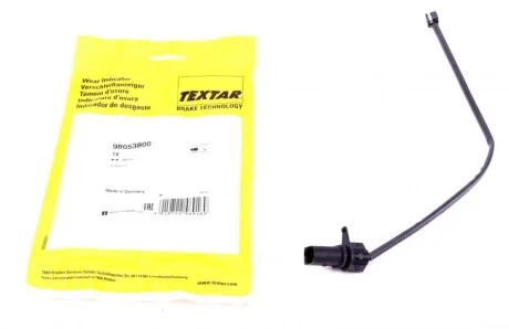 Датчик зносу гальмівних колодок для Porsche TEXTAR 98053800 фото товару
