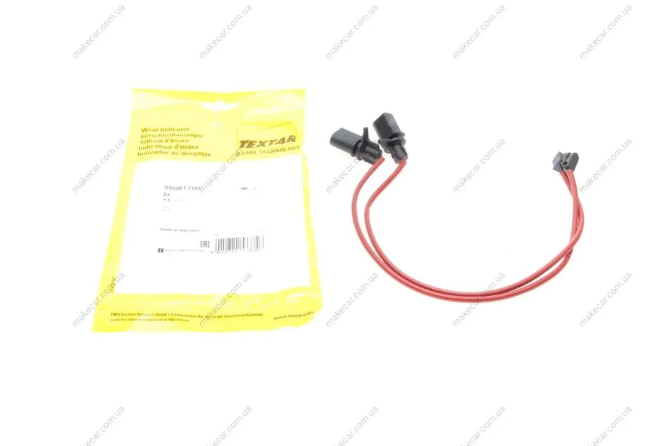 <strong>Датчик зносу гальмівних колодок TEXTAR 98061700 (фото 1)</strong>