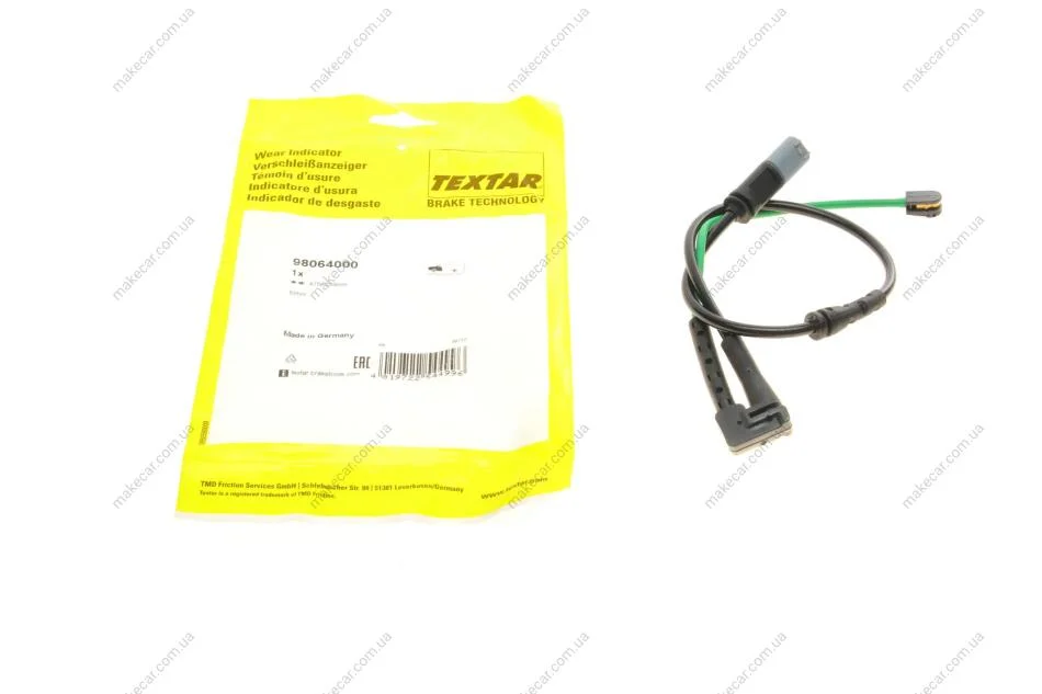 <strong>Датчик зносу гальмівних колодок TEXTAR 98064000 (фото 1)</strong>