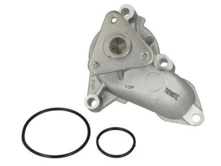 Насос охолоджуючої рідини, з ущільненням HYUNDAI ACCENT IV, ELANTRA IV, GETZ, I10 I, I20 I, I20 II, I30, I40 I, I40 I CW, IX20, IX35 KIA CARENS III, CARENS IV, CEE\'D, CERATO I 1.1D-1.7D 03.05- для Hyundai, KIA THERMOTEC D10326TT фото товару