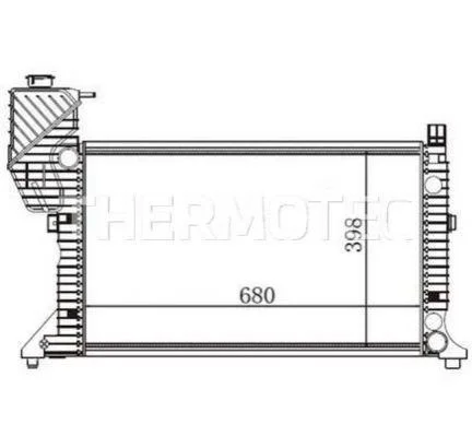 <strong>Радіатор THERMOTEC D7M004TT (фото 1)</strong>