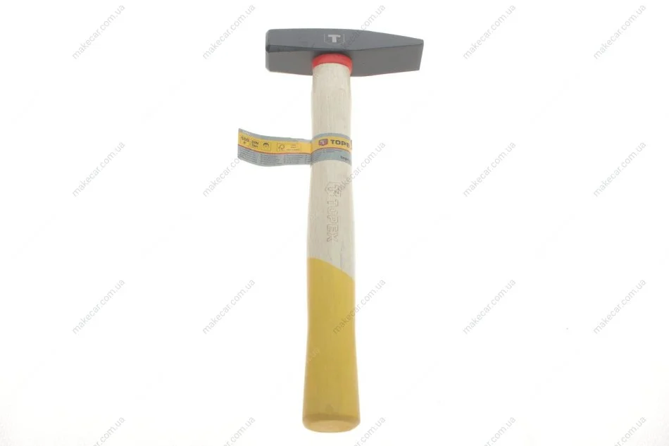 <strong>Молоток столярний 500 г, рукоятка з ясеню Topex 02A405 (фото 1)</strong>