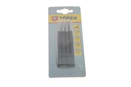 Пробивач для цвяхів, набір 4 шт. для Topex 03A440 фото товару