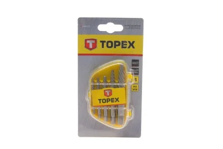 Набір для висвердлювання гвинтів, набір 5 шт. для Topex 14A110 фото товару