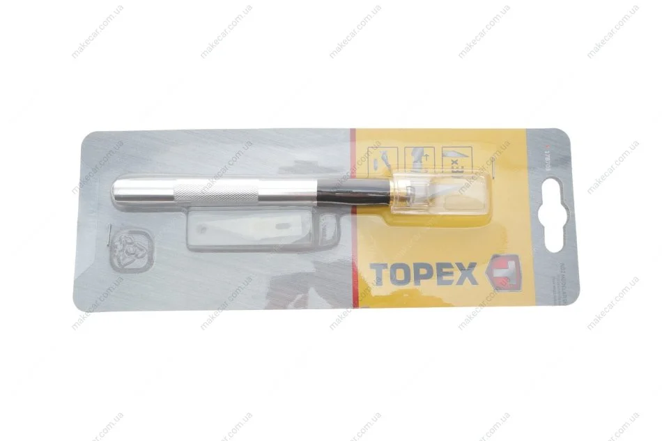 <strong>Ніж моделіста, 3 леза*1 уп. Topex 17B703 (фото 1)</strong>