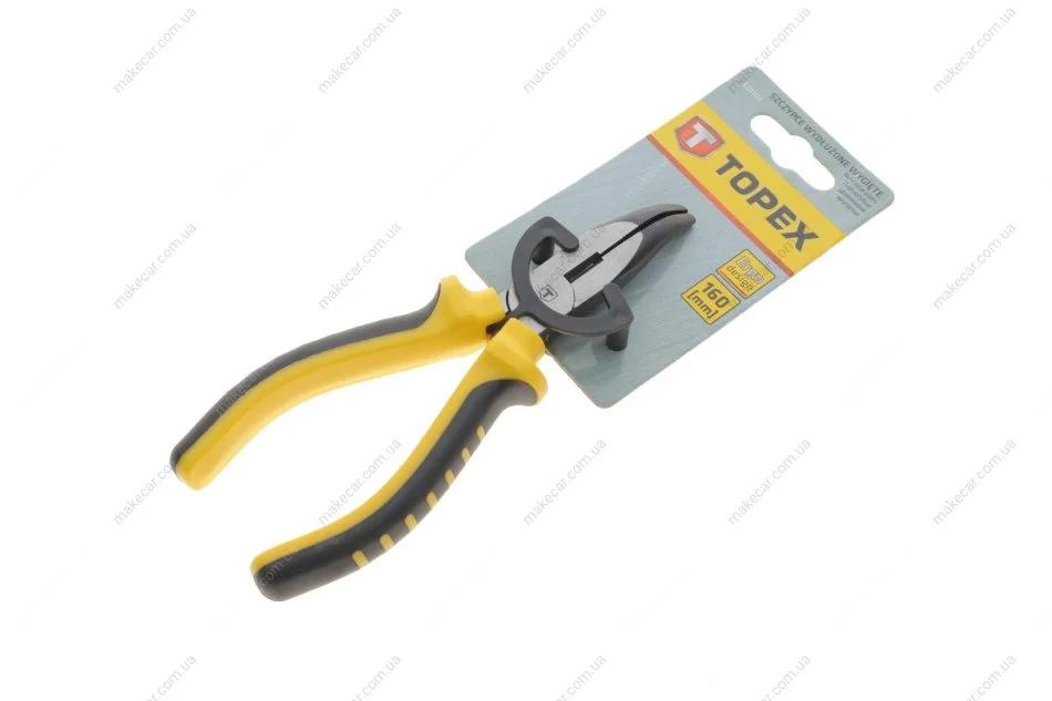 <strong>Плоскогубці подовжені вигнуті, 160 мм Topex 32D103 (фото 1)</strong>