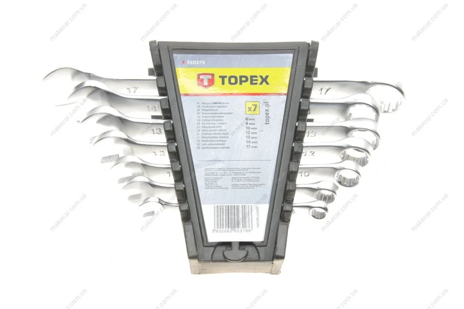 <strong>Набір ключів комбінованих Topex 35D379 (фото 1)</strong>