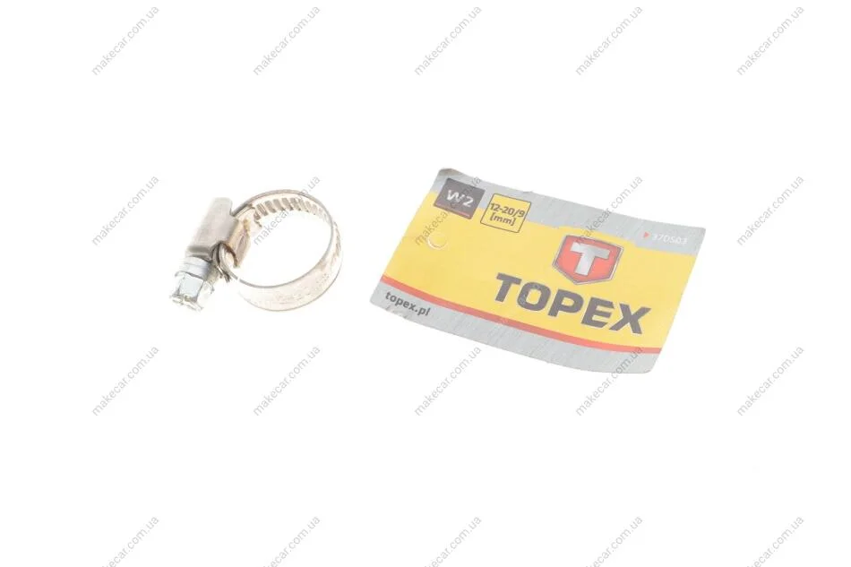 <strong>Хомут черв`ячний Topex 37D503 (фото 1)</strong>