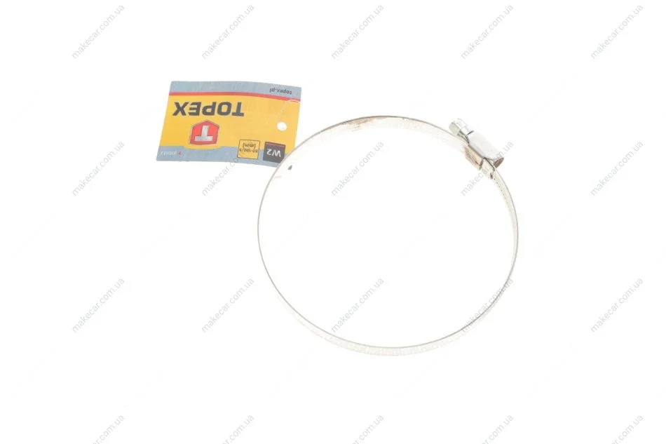 <strong>Хомут черв\'ячний 80-100/9 W2(TOPEX) Topex 37D512 (фото 1)</strong>