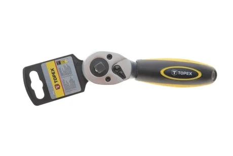 Ключ-тріскачка 1/2" x 3/8", 175 мм для Topex 38D543 фото товару
