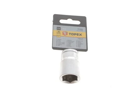 Головка змінна 6-гранна 1/2", 18 мм для Topex 38D718 фото товару