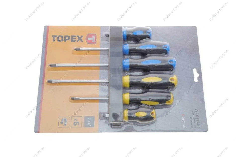 <strong>Набір викруток Topex 39D886 (фото 1)</strong>