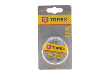 Припій олов\'яний 60%Sn, проволока 0.7 мм,100 г для Topex 44E512 фото товару