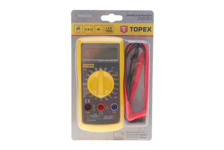 Мультиметр цифровий для Topex 94W104 фото товару