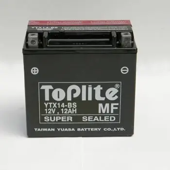 <strong>12V,12Ah,д. 152, ш. 88, в.147, електроліт в к-ті, вага 4,5 кг TOPLITE YTX14-BS (фото 1)</strong>