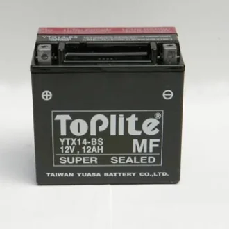 12V,12Ah,д. 152, ш. 88, в.147, електроліт в к-ті, вага 4,5 кг для TOPLITE YTX14-BS фото товару