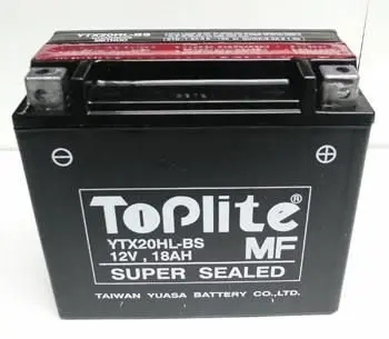 <strong>12V,18Ah,д. 175, ш. 87, в.155, CCA 310 електроліт в к-ті, вага 4,6 кг TOPLITE YTX20HL-BS (фото 1)</strong>