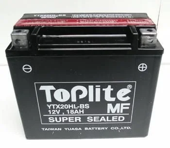 12V,18Ah,д. 175, ш. 87, в.155, CCA 310 електроліт в к-ті, вага 4,6 кг для TOPLITE YTX20HL-BS фото товару
